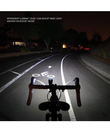 NiteRider 6780 Lumina OLED 1200 Boost Bike Light - Black | One Size - Buy Online on GoSupps.com