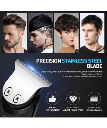 BelonLink Professional Hair Trimmer 5-in-1 Beard Trimmer and Hair Trimmer with Length Settings Hair Trimmer Rechargeable LED Display Gift Man for Face Head Body Hair - Buy Online on GoSupps.com
