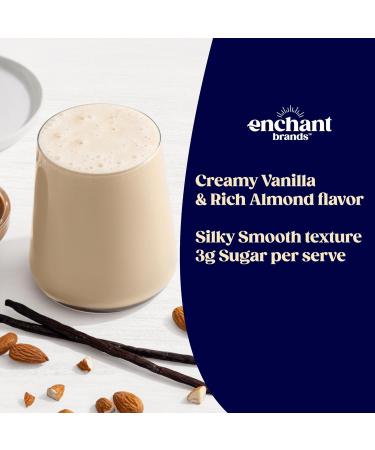 Enchant Organic Protein Powder Vanilla Almond flavor 20g Plant Protein sourced from North American Farms 5g Prebiotic + fiber USDA Organic Non-GMO Plant-based Non-Dairy Vegan 0.84 lb - Buy Online on GoSupps.com