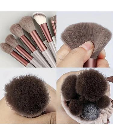 Shop SooChat 13Pcs Professional Makeup Brush Set - Foundation Eyeshadow & More | Champagne Gold | International Shipping - Buy Online on GoSupps.com