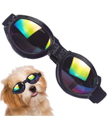 Luckxing Dog Sunglasses - UV Protection Dog Glasses with Adjustable Straps | Stylish Eye Protection for Your Pet - Buy Online on GoSupps.com