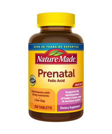 Nature Made Prenatal Multi 250 Tablets
