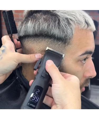 Supreme Trimmer 2Speed Hair Clipper | Cordless Professional Barber | 3.5 Hour Battery Removable Blades Easy Color Coded Combs - STC922 Black - Buy Online on GoSupps.com