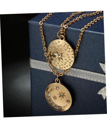 HAPINARY 2 Choker Necklace A Necklace Jewelry Necklaces Necklaces Women Jewelry Miss Crystal Pendant - Buy Online on GoSupps.com