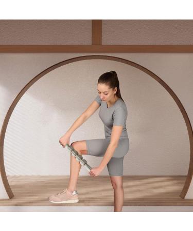 Virtcooy Muscle Roll | Body Shaping Tools - 4-Ball Deep Tissue Massage Roller for Sore Muscles & Stiffness Relief - Buy Online on GoSupps.com