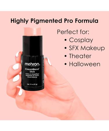 Shop Mehron Camblend Stick - Pastel Orange Face & Body Painting Makeup (21g) | Creamy Primer for Professional Artistry - Buy Online on GoSupps.com