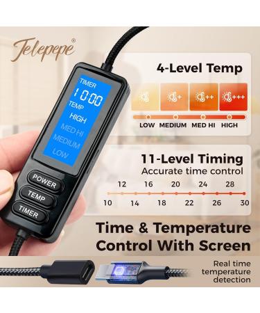 Heated Eye Mask - Moist Heat Therapy for Dry Eyes Blepharitis Dark Circles & Puffy Eyes - Perfect Gift for Men & Women (Gray - Buy Online on GoSupps.com