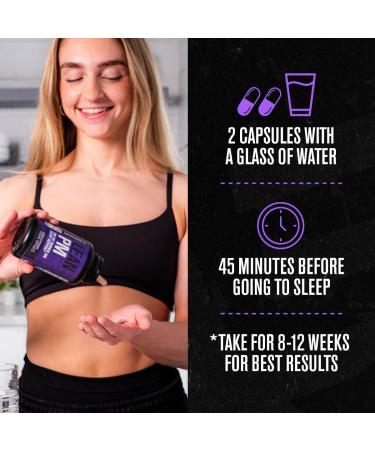 Jacked Factory Lean PM & Lean PM Max Night Time Fat Burner Sleep Aid Supplement & Appetite Suppressant for Men and Women (180 Capsules) - Buy Online on GoSupps.com