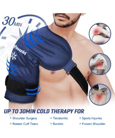 XL Shoulder Ice Pack - Cold Therapy Gel for Shoulder Injuries & Pain Relief - Buy Online on GoSupps.com