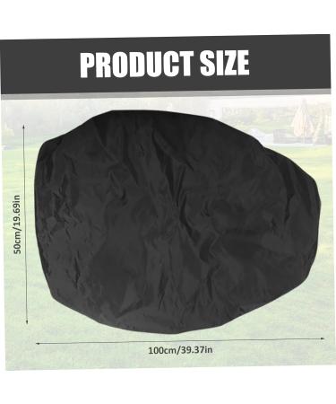 Wheelchair Cover 39x20" Black Oxford Cloth Waterproof Mobility Scooter Cover with Four Elastic Wraps & Fastening Tapes Wheelchair Cover for Electric Wheelchairs Mobility Scooter - Buy Online on GoSupps.com