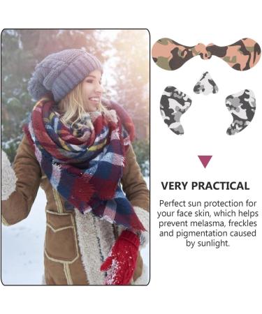 Angoily 2ensembles Autocollants Visage Sports Hiver pour Protection Coupe-Vent Autocollants Visage Protection Solaire UV Adapt s au Ski - Buy Online on GoSupps.com