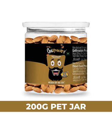 GetKrrackin! Sweet Chilli BBQ Roasted Almonds - 200g PET - Buy Online on GoSupps.com