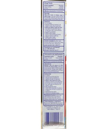 Aim Multi-Benefit Cavity Protection Ultra Mint Gel Toothpaste 5.5 oz (Pack of 2) - Buy Online on GoSupps.com