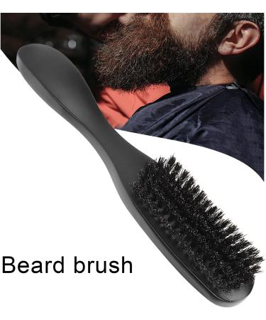 Portable Beard Styling Brush | Wooden Handle Grooming Tool for Men & Women | Best Beard & Mustache Care - Buy Online on GoSupps.com