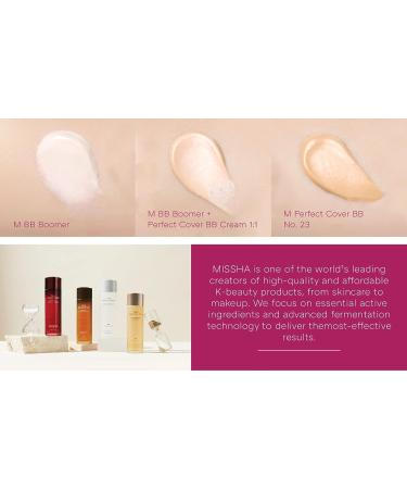MISSHA M BB Boomer 40ml - Foundation Primer for Dewy Skin Tone and Healthy Glow - Buy Online on GoSupps.com
