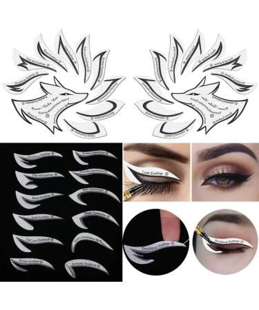  Kikumi Professional Eyeshadow Stencil Non-Woven Eyeliner Stencils Kit Eyeshadow Stencil (Image Payment) - Buy Online on GoSupps.com