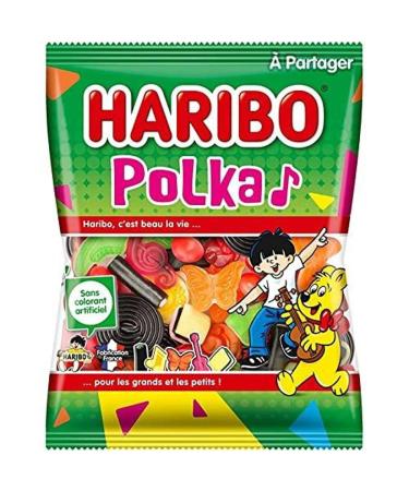 Haribo Sweets, Polka, 300 g