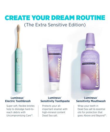 Lumineux Sensitivity Kit - Non-Toxic Fluoride Free Oral Care for Sensitive Teeth | Dentist Formulated Mouthwash & Toothpaste - Buy Online on GoSupps.com