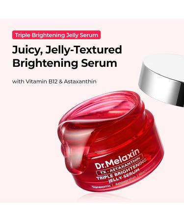 Dr.Melaxin TX Astaxanthin Triple Jelly Serum TXA Astaxanthin & Niacinamide Face Serum for Even Skin Tone Radiance & Hydration - Buy Online on GoSupps.com