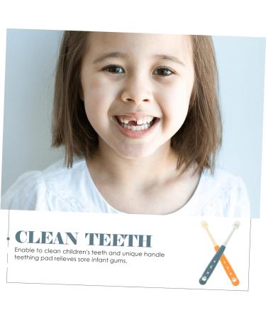 Shop Watiifufu 2-Piece 360 Silicone Baby Toothbrush Set - Ultimate Oral Care for Kids - Buy Online on GoSupps.com