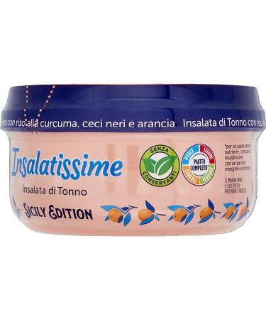 Rio mare Salad Tuna salad with turmeric rice black chickpeas and orange 220 g - Buy Online on GoSupps.com