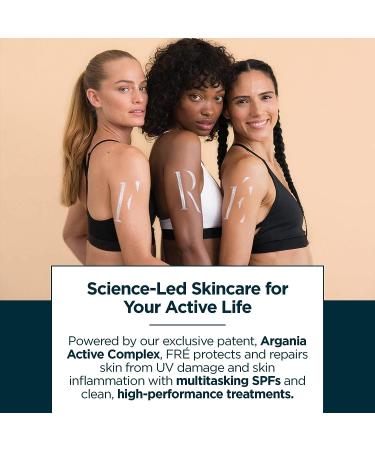GLOW ME Tinted Mineral Sunscreen SPF 30 Face Moisturizer by FRE Skincare (Medium-Deep) | Hydrating Lightweight Cream for Healthier Glowing Skin - Buy Online on GoSupps.com