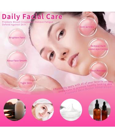 Shop Pink Facial Skin Care Tools - Deep Cleansing Brush for Anti-Aging Wrinkle Reduction & Dark Circle Relief - Buy Online on GoSupps.com