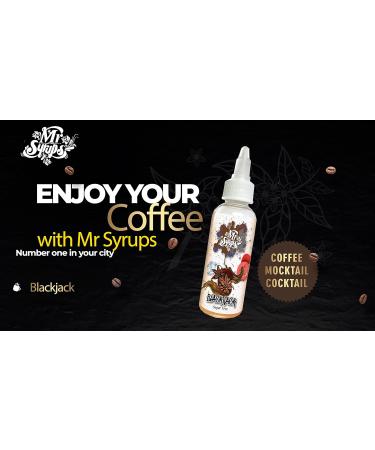  mr syrups Mr Syrups Blackjack Flavored Syrup - 60ml Bottle Low Calorie Sugar Free Vegan Syrup for Coffee Cocktails Mocktails Iced Tea Milkshakes and Pastries - Buy Online on GoSupps.com