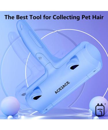 pet hair remover roller cat dog hair remover pet hair removal animal hair remover roller pet fur cleaning brush pet lint roller pet hair removal roller tool Blue - Buy Online on GoSupps.com