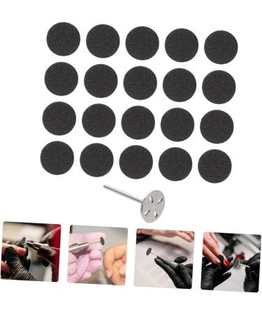Healeved 3 Sets Nail Polishing Sheets Buffer Block Nail File para U as Drill Bits for Nails Professional Foot Sanding Disc Dead Skin Sanding Disc Lava Stone Grinding Sheet Grinding Feet - Buy Online on GoSupps.com