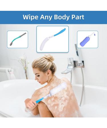 Toilet Aids for Comfort: Long Range Wipe Set for Disabled Elderly & Overweight Users - Bottom Buddy Bathroom Helper - Buy Online on GoSupps.com