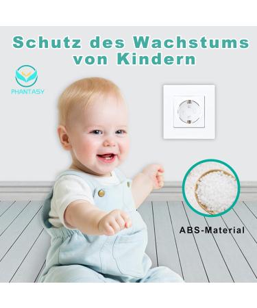 Shop PHAVESAS Child Locking Sockets - 12 Pack Safe Socket Fuses for Babies & Kids - Buy Online on GoSupps.com