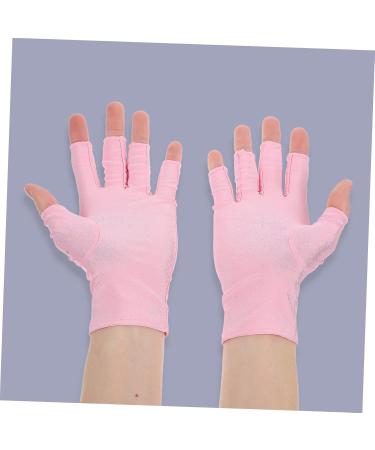 FRCOLOR 4 Pairs Nail Gloves UV Gloves for Gel Nail Lamp UV Protection Gloves for Manicure Nail Gel Nail Lamp Light Manicure UV Gloves UV Gloves for Manicure LED - Buy Online on GoSupps.com