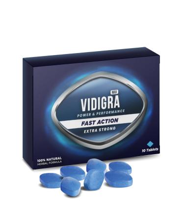 VIDIGRA | 10 Tablets | Ginseng | Stronger | Power & Performance | Immediate Effect