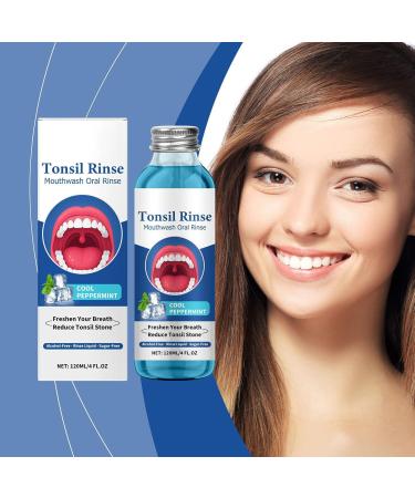 BOULCHWASH Tonsils - 120ml Effective Mouthwash Tonsils Remover Stone | Competitive Rinsing Liquid-Wash | Deodorant Liquid for Adults Dry Skin Embossed - Buy Online on GoSupps.com