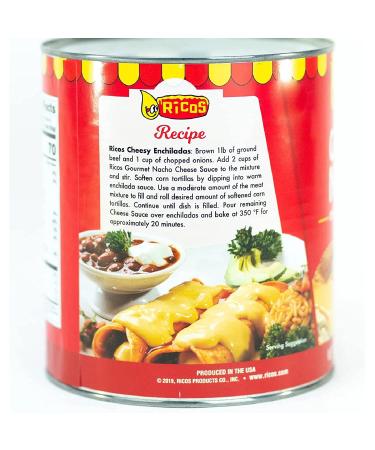 Ricos Gourmet Nacho Cheese Sauce - 107 oz. | Rich and Flavorful for Nachos and More - Buy Online on GoSupps.com