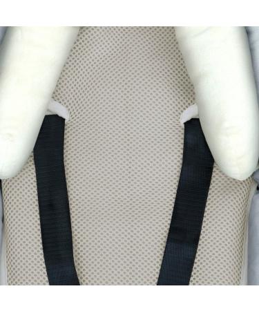 INFANZIA 3-in-1 Head & Body Supports for Baby Newborn Infants, Grey - Perfect for All Seasons - Buy Online on GoSupps.com