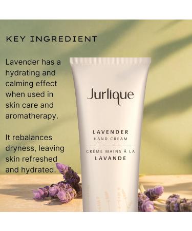 Jurlique - Lavender Hand Cream - Firms & Smooths - Silky Nourishing Hand Restores Suppleness Radiant Hands Farm-Grown Enhances & Rejuvenates Skin - Natural Ingredients - All Skin Types - 40ml - Buy Online on GoSupps.com
