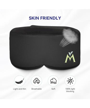 Mavogel Weighted Sleep Mask - Cooling Gel Eye Mask for Puffiness Migraine Relief & Light Blocking - Ideal Gift for Women & Men - Buy Online on GoSupps.com