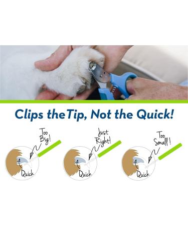 Zen Clipper Pet Nail Clippers for Dogs | Safe Easy & Quiet Stainless Steel Nail Care - Medium (3mm Hole) - Buy Online on GoSupps.com