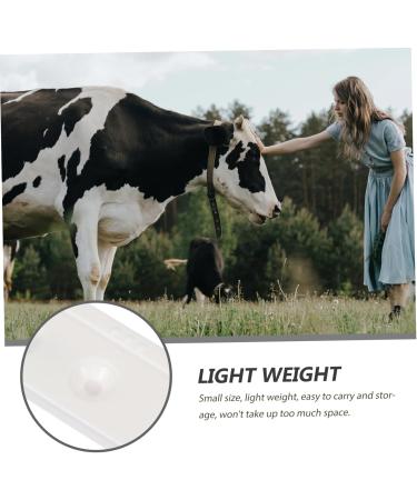 GLEAVI 2 Pcs Pregnant Tester Pregnancy Test Strip for Cow Sheep Pregnancy Test Strip Farm Animal Plastic Whitex2pcs 13X6.2X1cmx2pcs - Buy Online on GoSupps.com