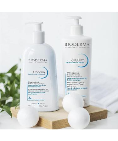 Bioderma Atoderm Intensive Gel Moussant 33.8 fl oz - Ultra Rich Foaming Cleanser for Very Dry & Sensitive Skin - Buy Online on GoSupps.com