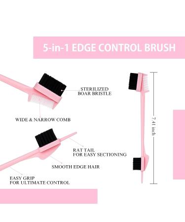 15g Hair Wax Stick & 75g Pomade Tamer for Women - Edge Control, Frizz Taming & Slick Back Styling - Includes Bed Head Styling Cream Gel & 5-in-1 Brush Comb - Buy Online on GoSupps.com