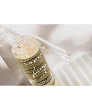 Promise Face Oil Brighten + Hydrate Nutrient Rich Pregnancy Skincare Dual Serum Ultra-Clean Vitamin C + Apricot Oil + Hyaluronic Acid + Vitamin E All Active Ingredients No Fillers Organic - Buy Online on GoSupps.com