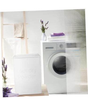 BCOATH 1 Set Washing Storage Bucket Soap Dispensers Condensate Beads Bucket Bin White Wrought Iron 1 count (Pack of 1) White - Buy Online on GoSupps.com