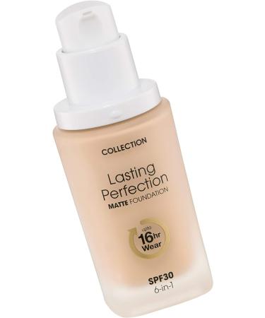Collection Lasting Perfection Matte Foundation - Light Vanilla 27ml | Full Coverage - Buy Online on GoSupps.com