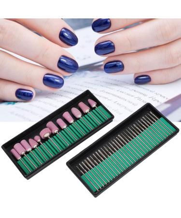 Exquisite Nail Drill Set - 12+30 Pedicure Bits for Home Beauty Salon | Durable Craftsmanship - Buy Online on GoSupps.com
