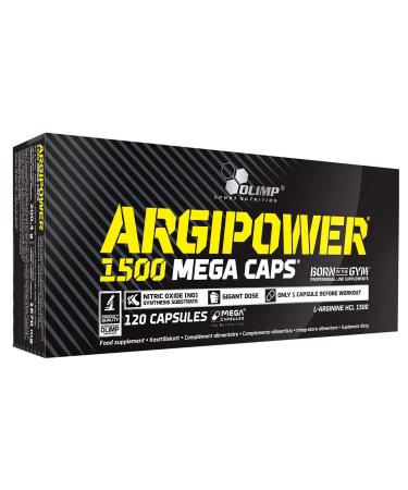 Olimp Argi Power 1500 Mega Caps - 120 caps by Nutrition M - Buy Online on GoSupps.com