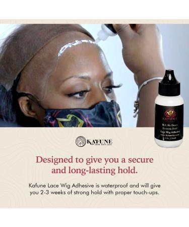 Lace Wig Adhesive – Waterproof Hold Natural Finish for 2-3 Weeks Travel Size 1.3 OZ – No Flaky Residue Ideal for Wigs & Toupees - Buy Online on GoSupps.com