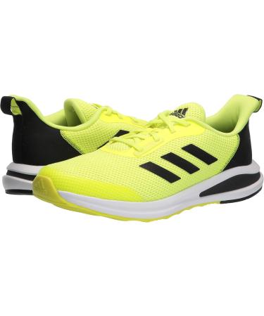 Adidas Kids Fortarun Running Shoe (Big Kid 8-12 Years) - Solar Yellow/Black/White - 36 EU | Shop Now for Best Price! - Buy Online on GoSupps.com